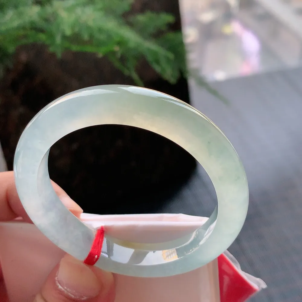 正圈冰玻黄翡 无瑕 尺寸:50.1/10/8.2 种色俱佳