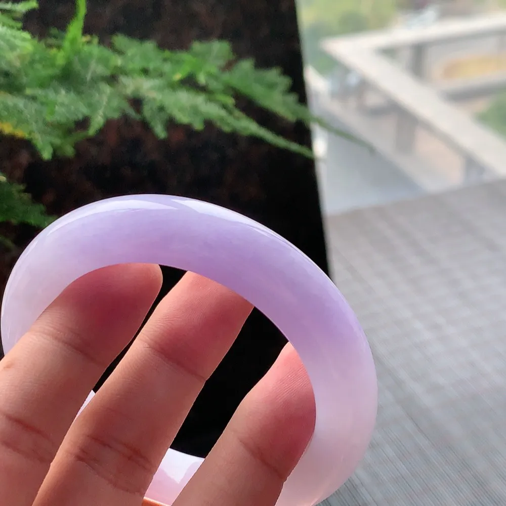 正圈冰糯紫罗兰 无瑕 尺寸:54.1/12.2/10.1超美