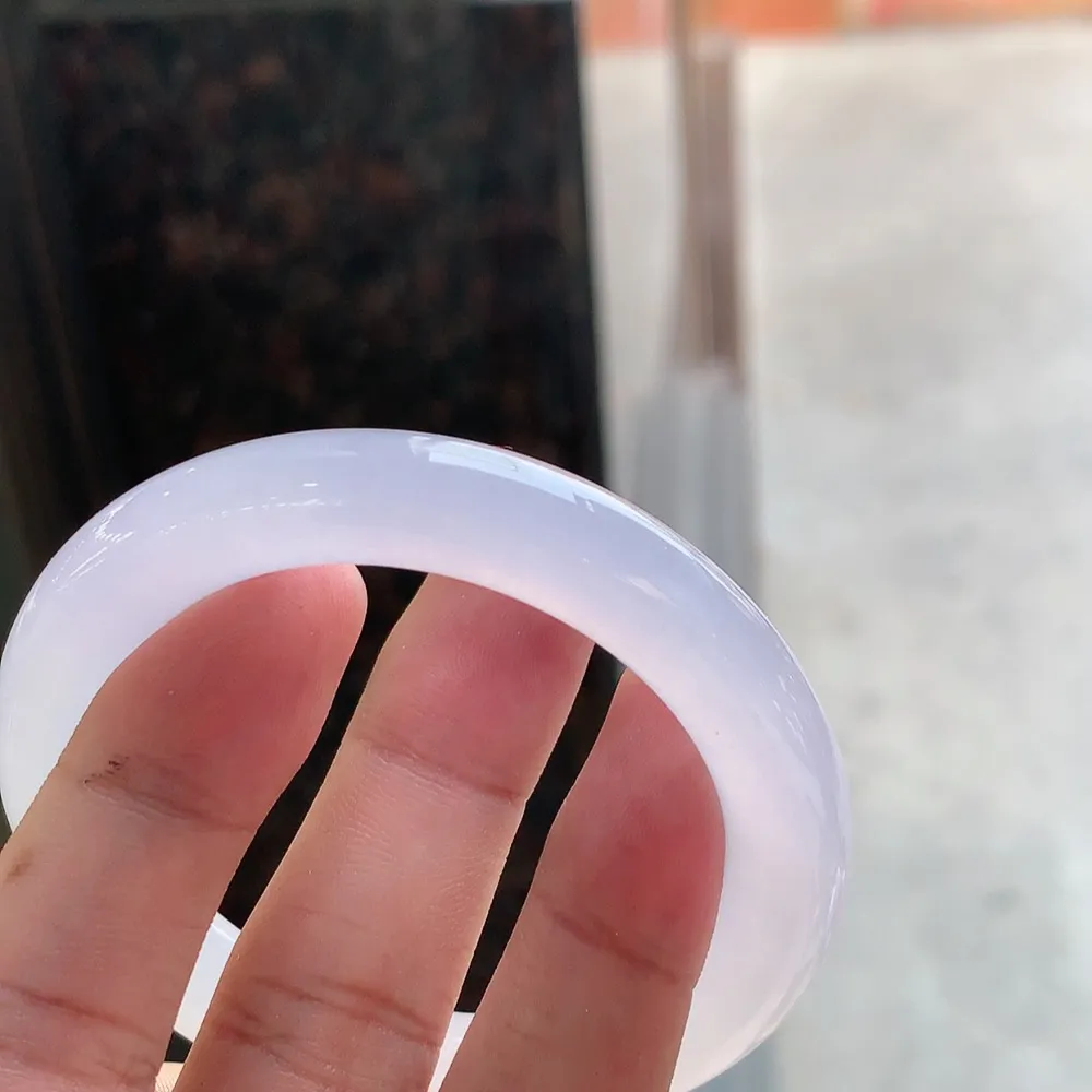 圆条高冰紫罗兰 无瑕 尺寸:50.7/9.7 种色俱佳