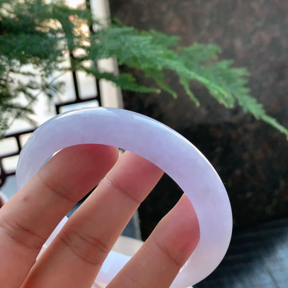 正圈冰糯紫罗兰 无瑕 尺寸:60.4/13.1/9.1 超美