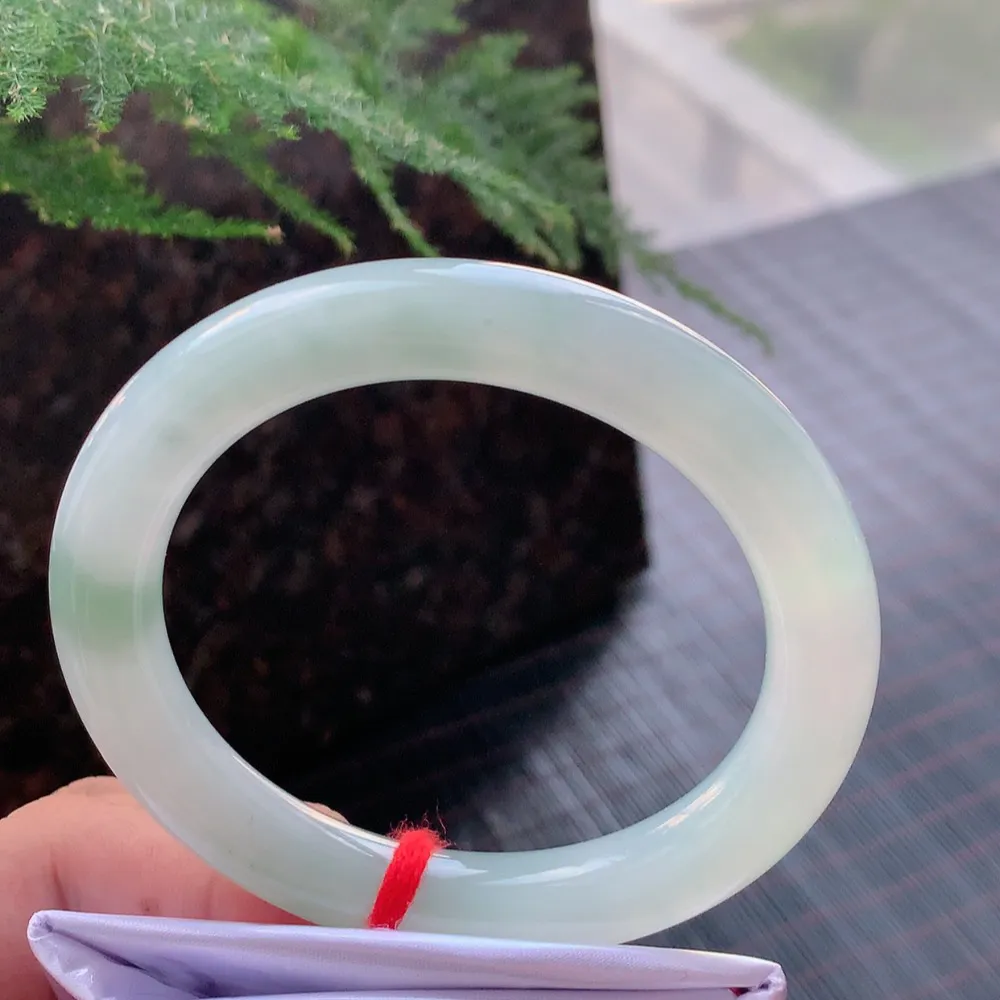 圆条冰飘花 无瑕 尺寸:57.6/10.5/10.2 冰润