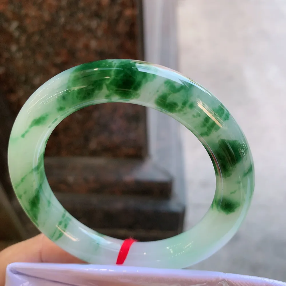 圆条冰飘花 有纹 尺寸:57.1/11.5 花美