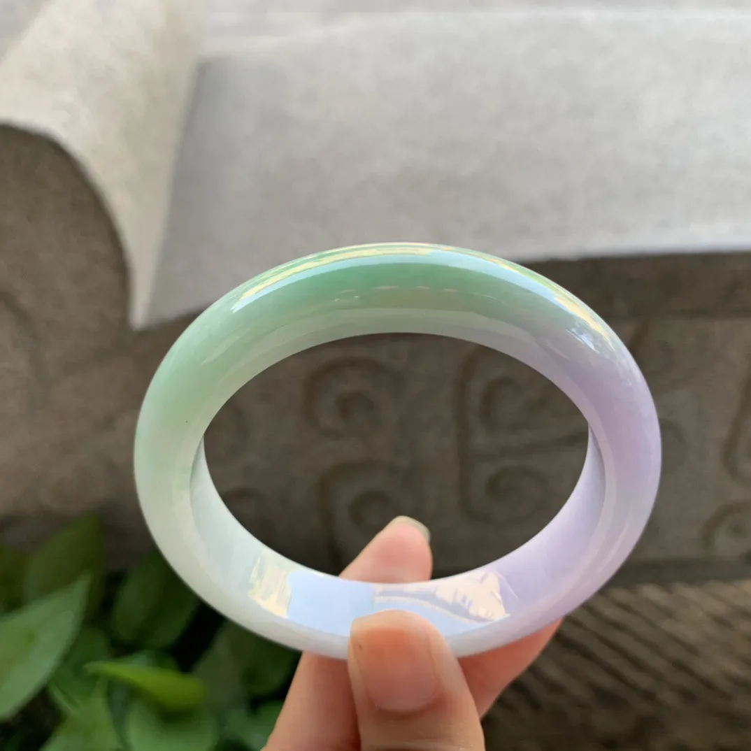 圈口 55.3-12.5-8.7【春彩正圈手镯】正圈55 56可戴