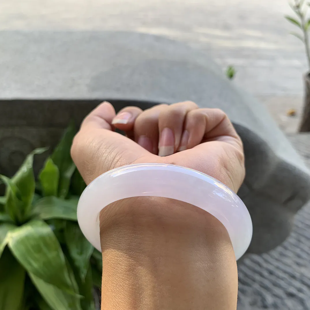 圈口 54-12-9.1【冰粉正圈手镯】正圈54 55可戴