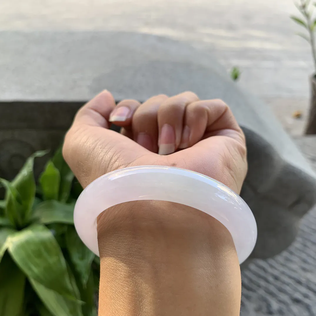 圈口 54-12-9.1【冰粉正圈手镯】正圈54 55可戴