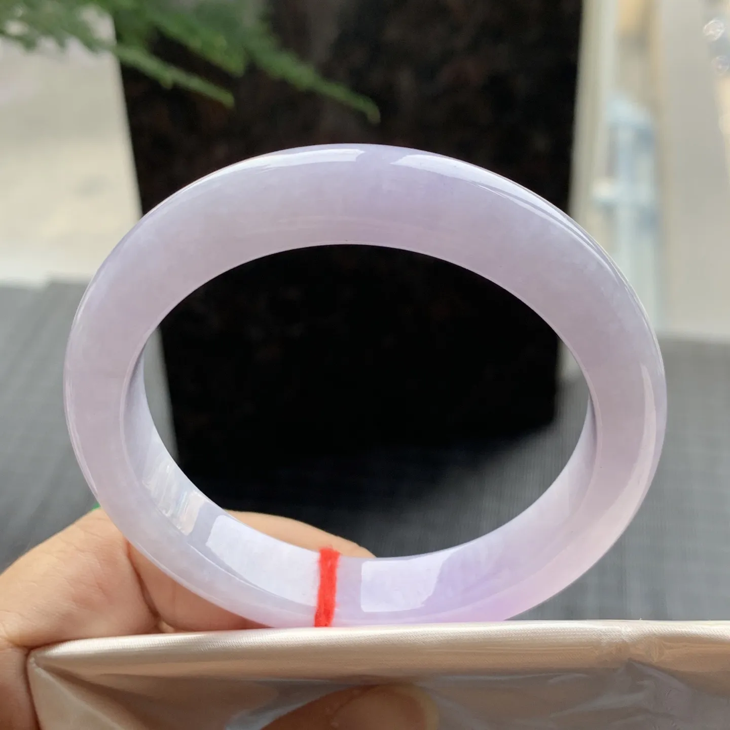 正圈冰糯紫罗兰 无瑕 尺寸:56.1/12.1/8.6 超美