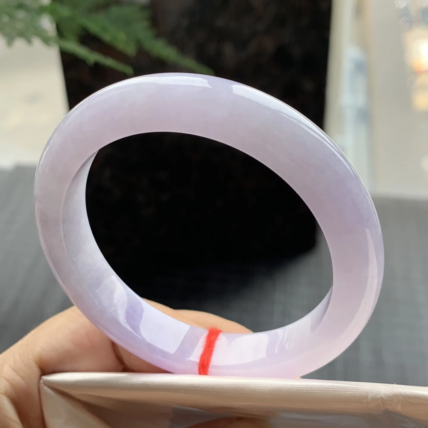 正圈冰糯紫罗兰 无瑕 尺寸:56.1/12.1/8.6 超美