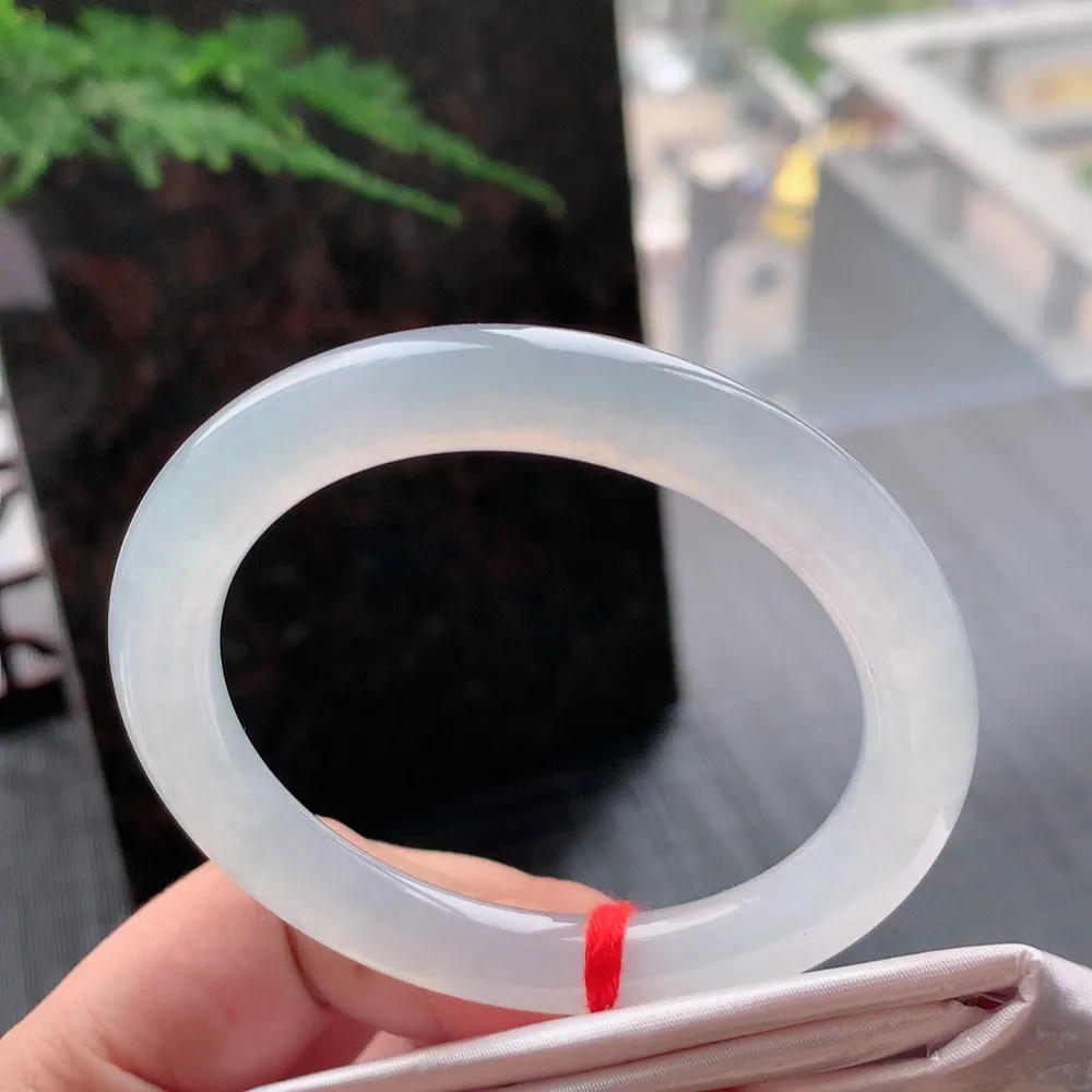 圆条白月光 无瑕 尺寸:54.3/8.8/9.1 种水好