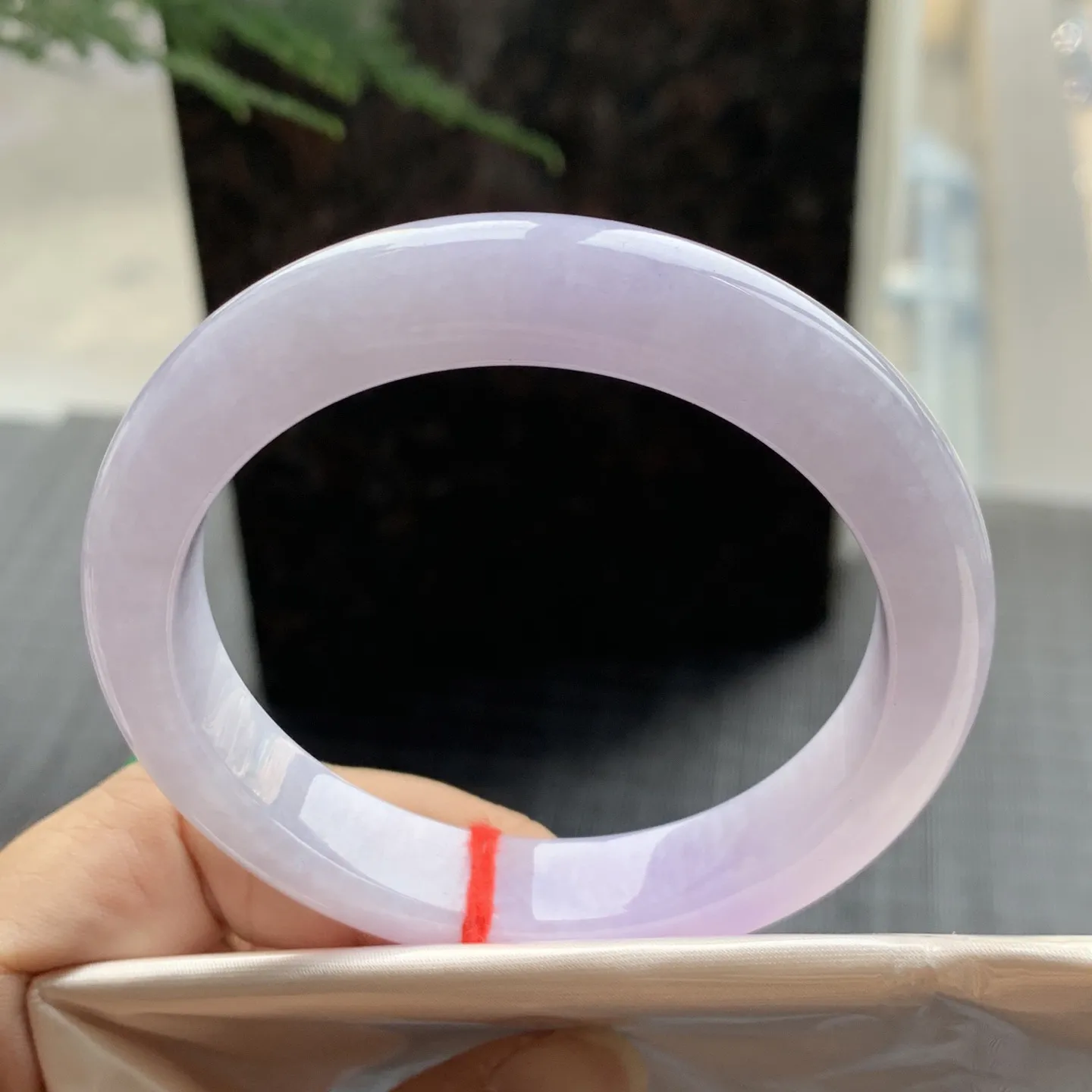 正圈冰糯紫罗兰 无瑕 尺寸:56.1/12.1/8.6 超美