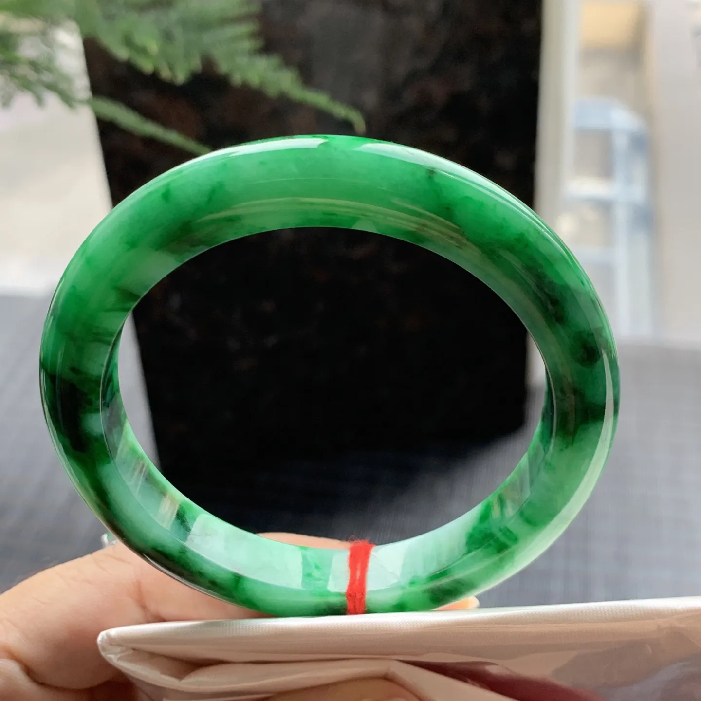 正圈冰糯辣绿 无瑕 尺寸:56.5/9.9/8.8 色辣🥰🥰