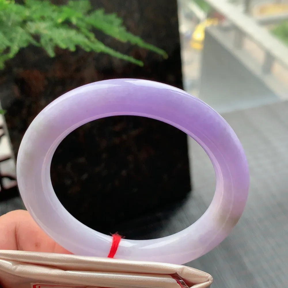 圆条冰糯紫罗兰 无瑕 尺寸:55.3/10.4超美