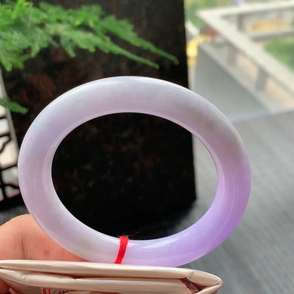 圆条冰糯紫罗兰 无瑕 尺寸:55.3/10.4超美