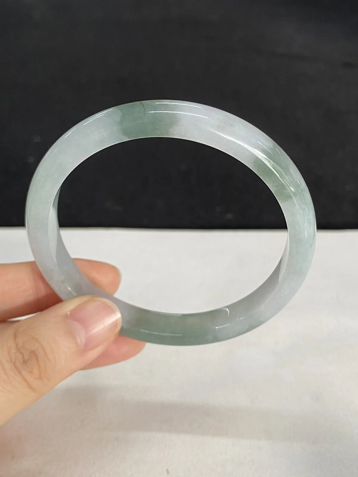 正圈55.3圈口，翡翠手镯