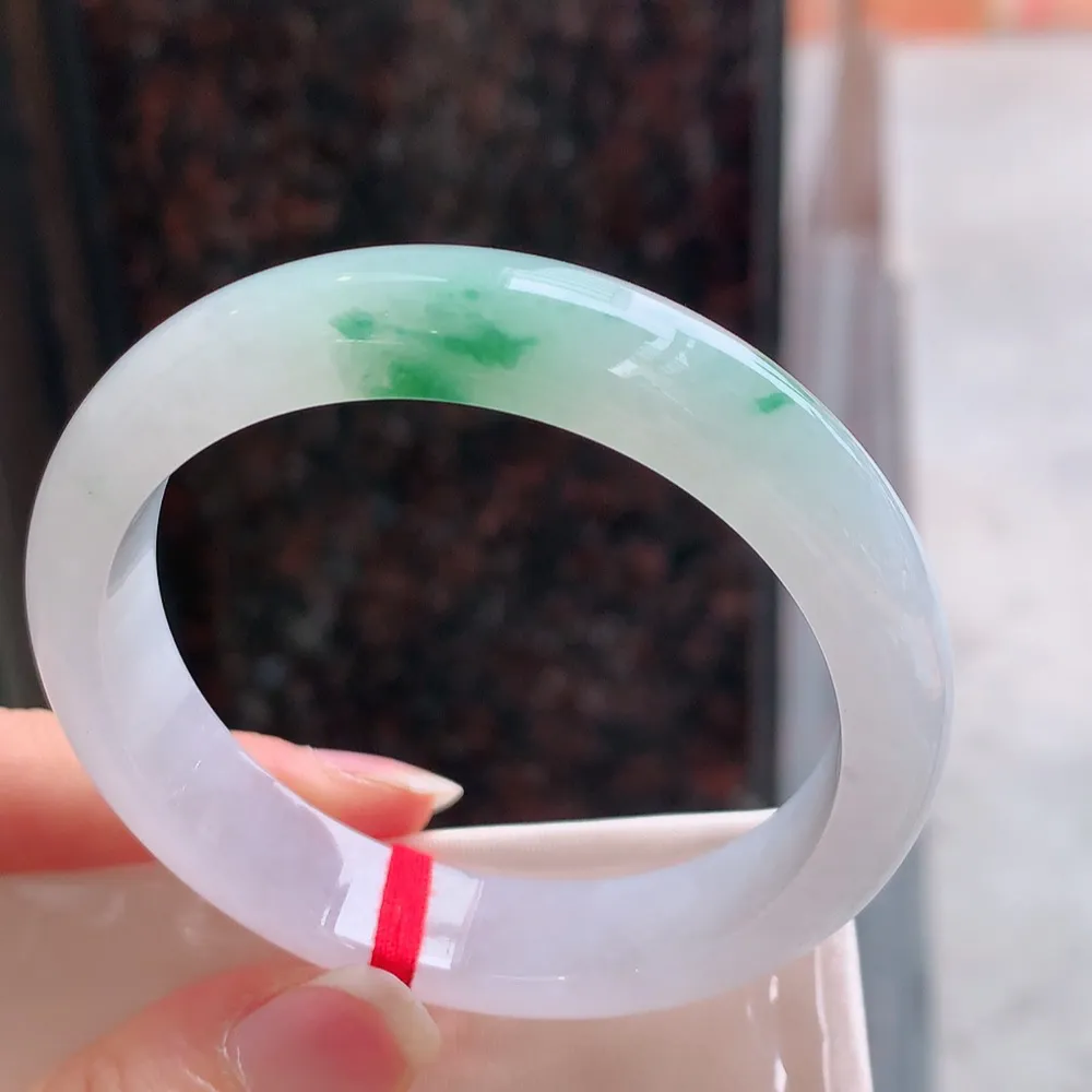 正圈冰飘绿 无瑕 尺寸:54.1/12.2/7.6 花美🥰🥰