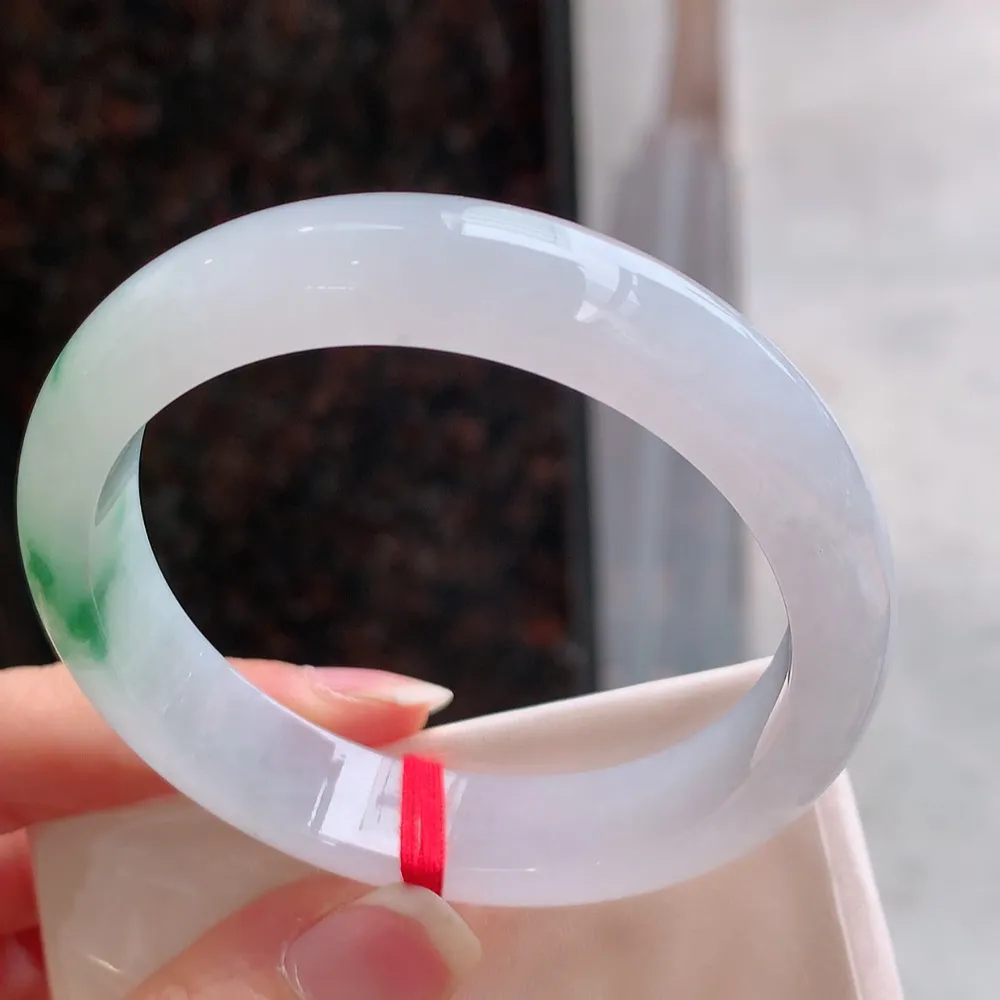 正圈冰飘绿 无瑕 尺寸:54.1/12.2/7.6 花美🥰🥰