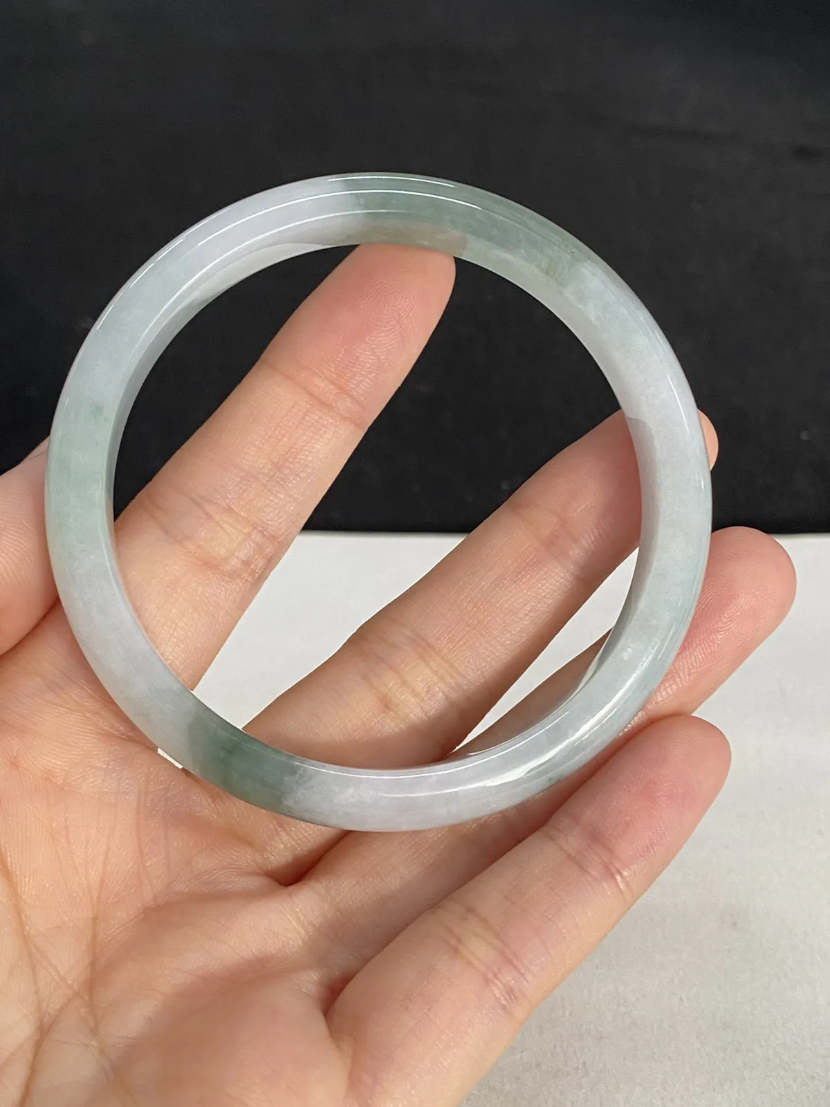 正圈55.3圈口，翡翠手镯