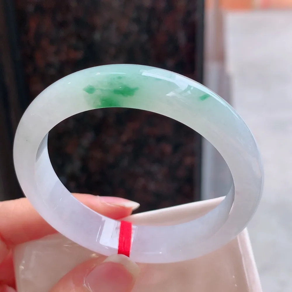 正圈冰飘绿 无瑕 尺寸:54.1/12.2/7.6 花美🥰🥰