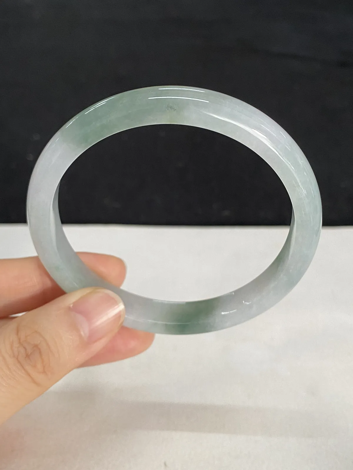 正圈55.3圈口，翡翠手镯