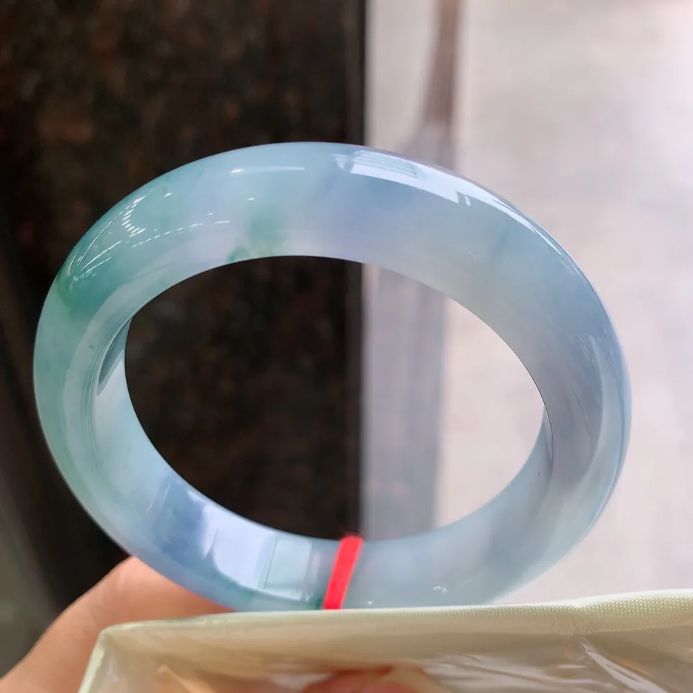 正圈高冰紫飘花 无瑕 尺寸:58.5/13.4/9.5 种色俱佳🥰🥰