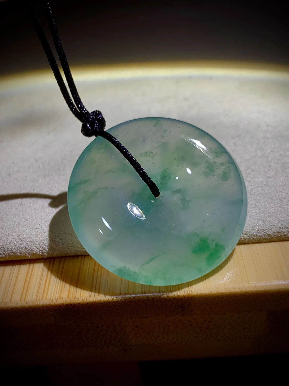 飘花平安扣子，29.3-5.8mm，