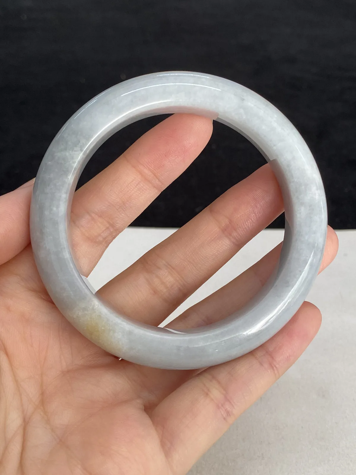 正圈53圈口，翡翠手镯