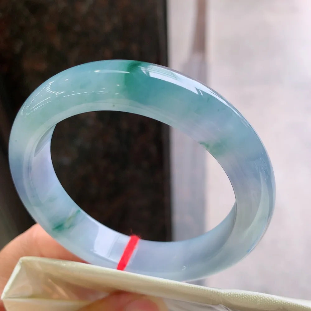 正圈高冰紫飘花 无瑕 尺寸:58.5/13.4/9.5 种色俱佳🥰🥰