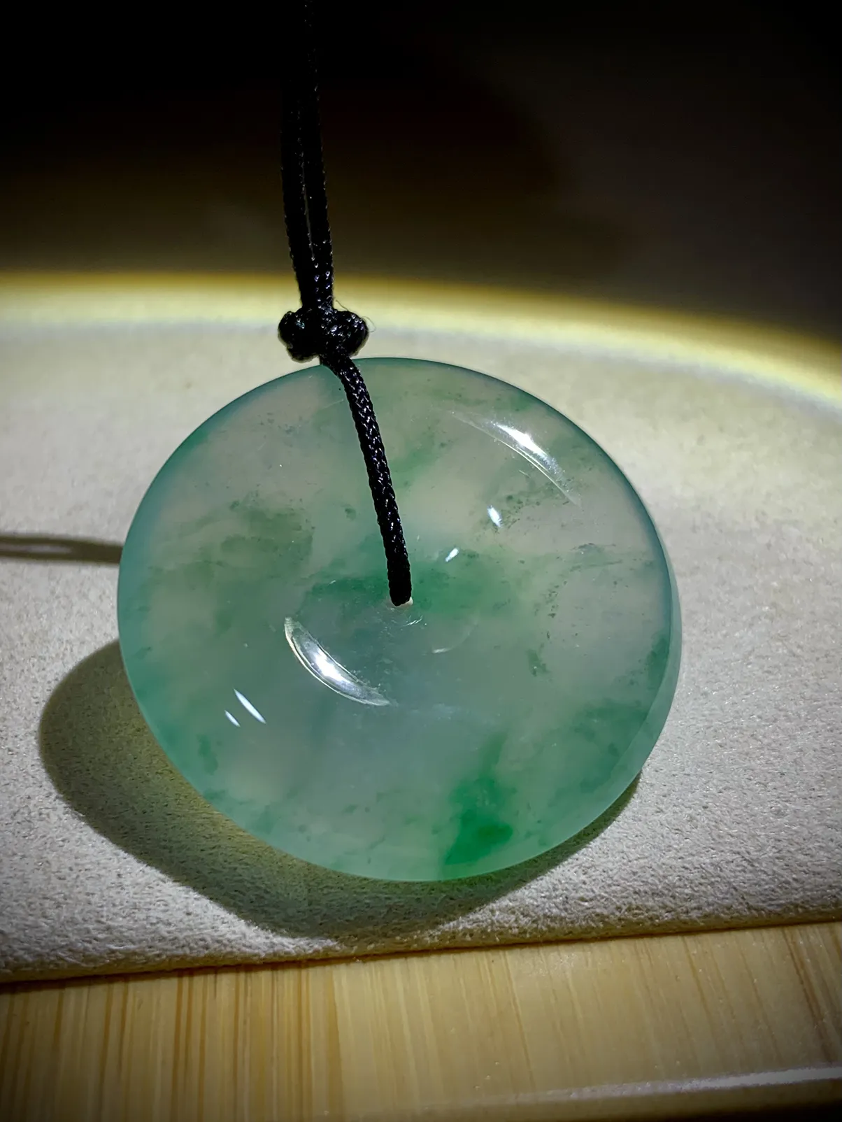 飘花平安扣子，29.3-5.8mm，