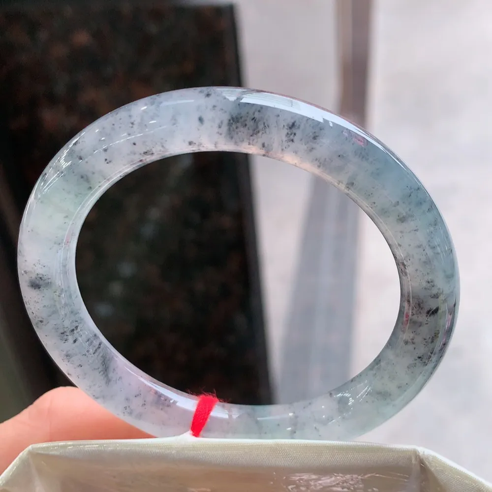 圆条高冰紫乌鸡 无瑕 尺寸:56.3/9.5 种色兼备🥰🥰