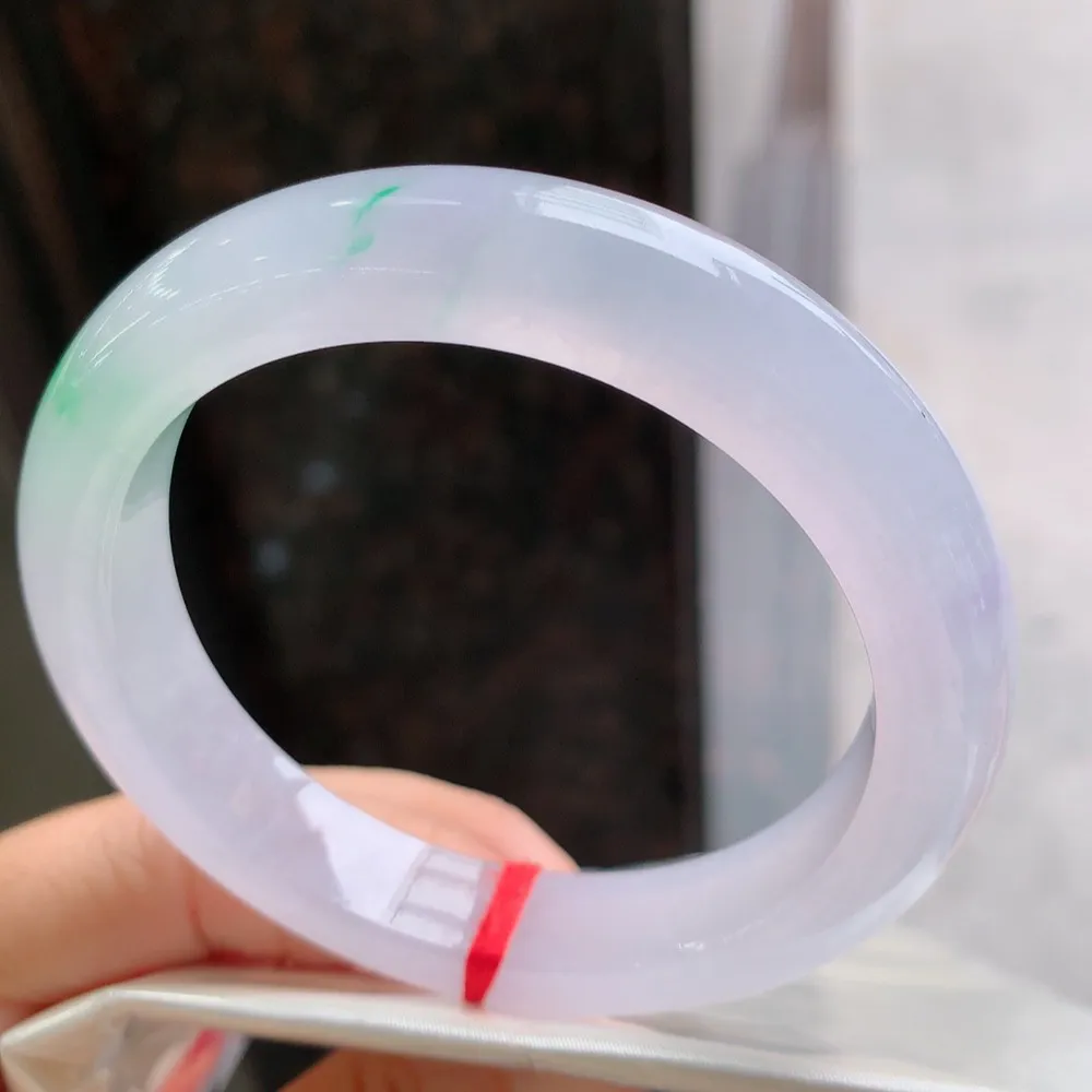 正圈冰玻春彩 无瑕 尺寸:57.1/11.5/9.2 种色俱佳 高品质