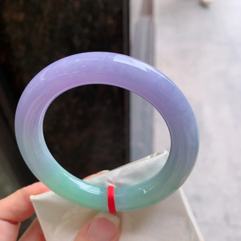 圆条满色春彩 无瑕 尺寸:54.3/10.7 超美