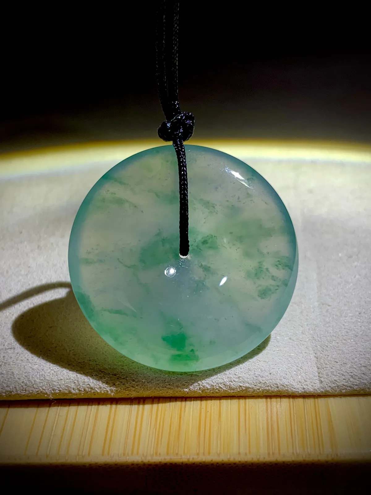 飘花平安扣子，29.3-5.8mm，