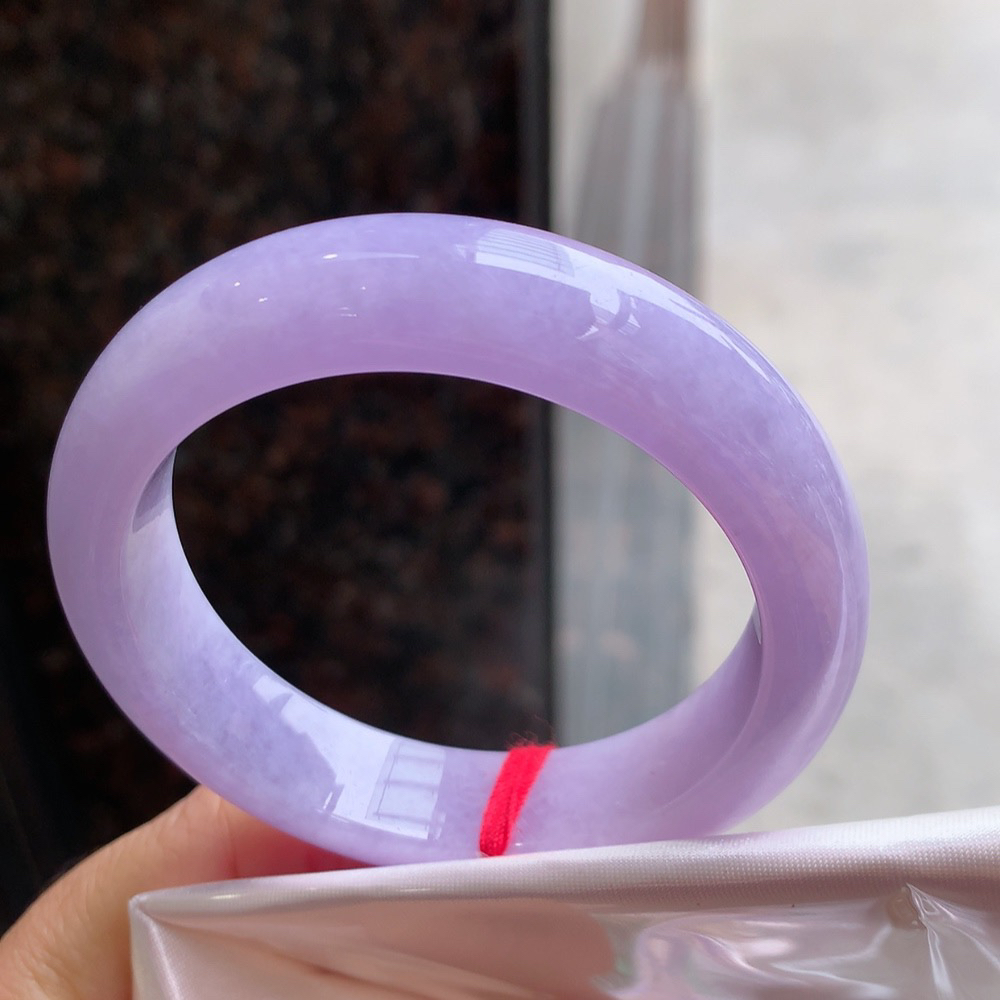 正圈满色紫罗兰 无瑕 尺寸:52.1/13.1/8.7 实物紫淡一分 超美