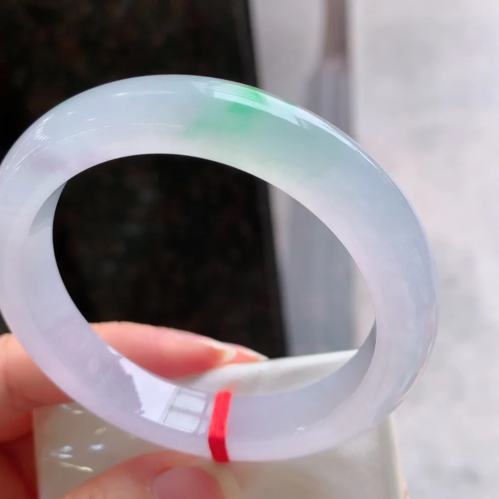 正圈冰玻春彩 无瑕 尺寸:57.1/11.5/9.2 种色俱佳 高品质