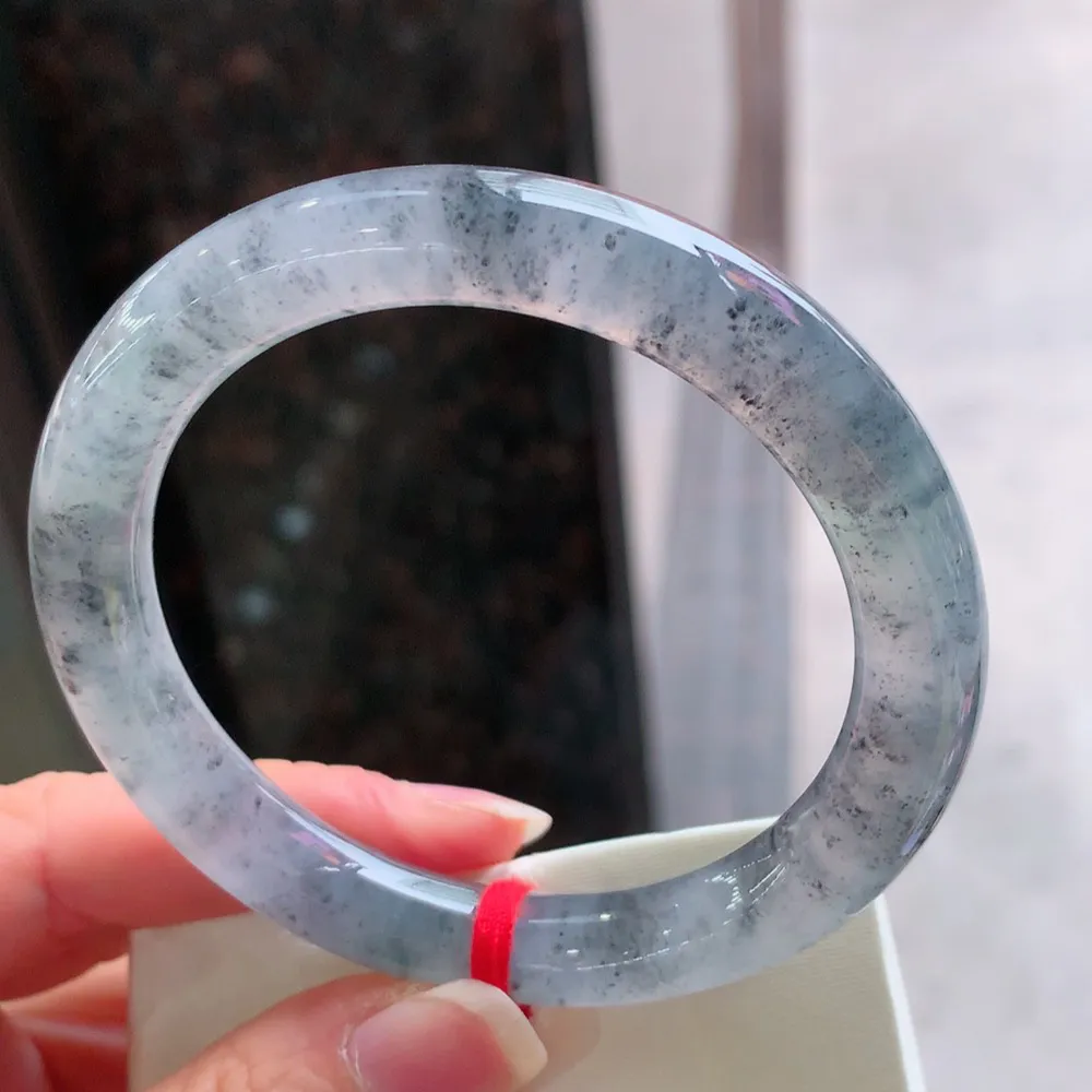 圆条高冰紫乌鸡 无瑕 尺寸:56.3/9.5 种色兼备🥰🥰