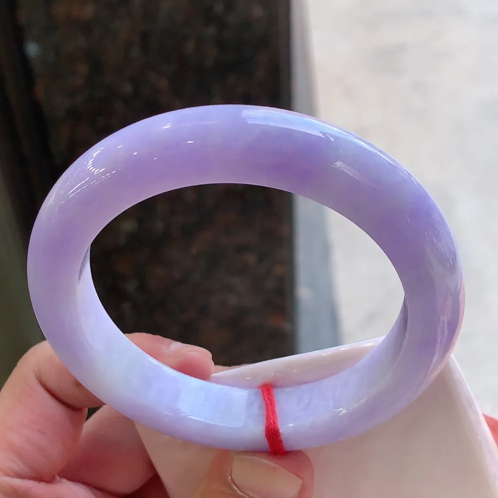 正圈满色紫罗兰 无瑕 尺寸:60.3/12.6/10.2 超美 大圈口🥰🥰