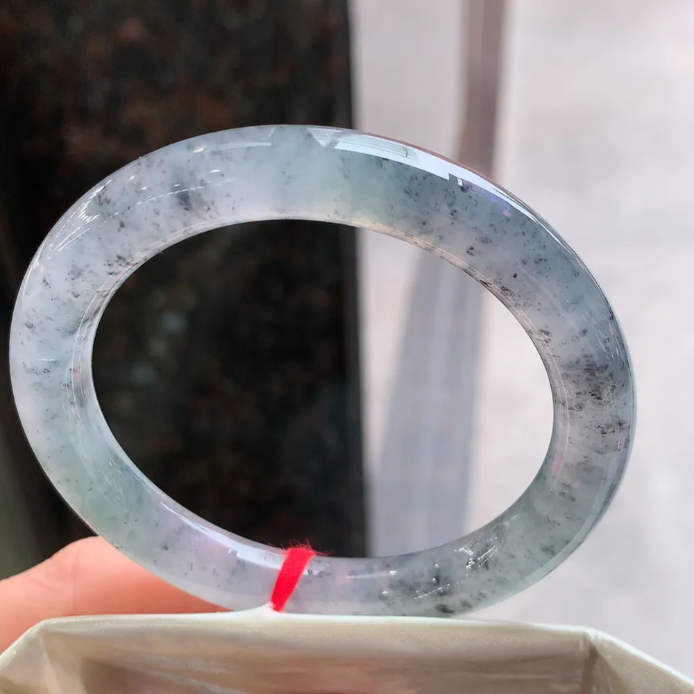 圆条高冰紫乌鸡 无瑕 尺寸:56.3/9.5 种色兼备🥰🥰