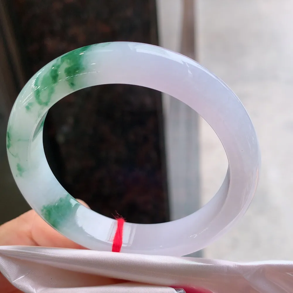 正圈高冰紫飘花 无瑕 尺寸:56.8/12.1/8.8 超美🥰🥰