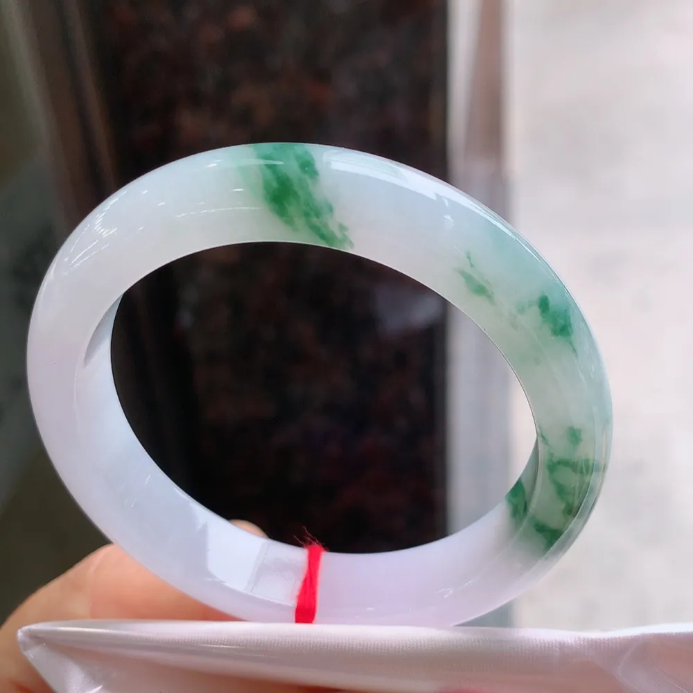 正圈高冰紫飘花 无瑕 尺寸:56.8/12.1/8.8 超美🥰🥰