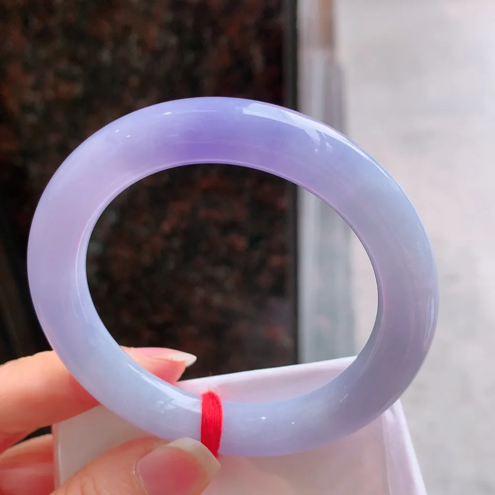 圆条冰紫罗兰 微纹 尺寸:54.6/10.5 超美