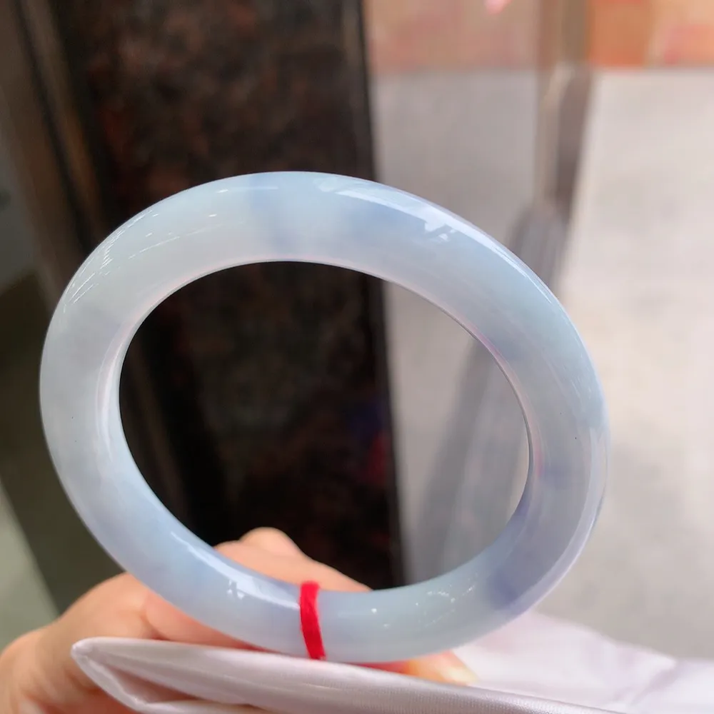 圆条冰糯紫罗兰 无瑕 尺寸:53.8/9.9/9.4 超美🥰🥰