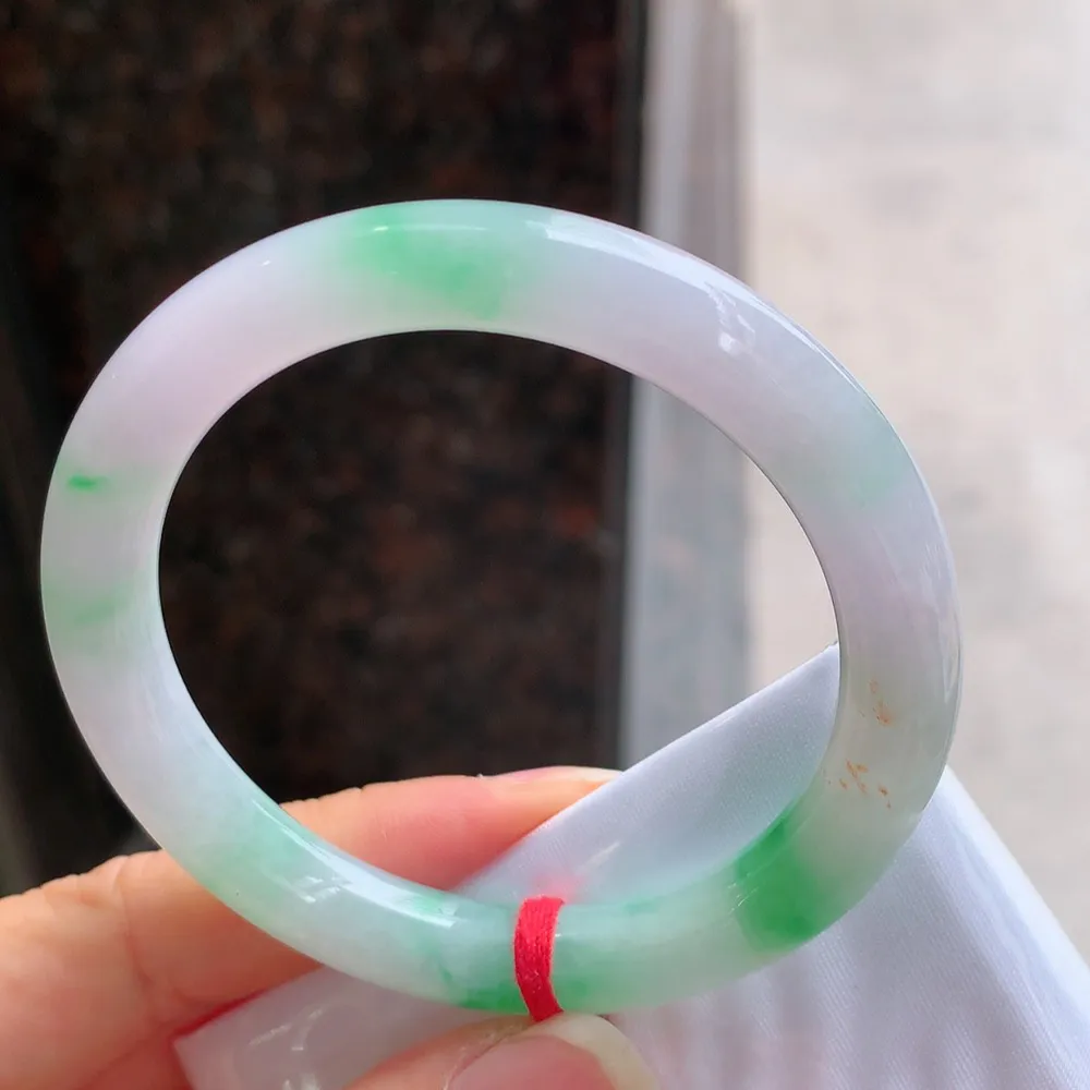 圆条冰春彩 无瑕 尺寸:52.3/8.7 超美🥰🥰