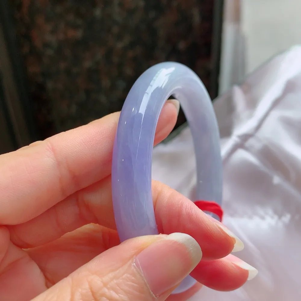 圆条冰紫罗兰 微纹 尺寸:54.6/10.5 超美