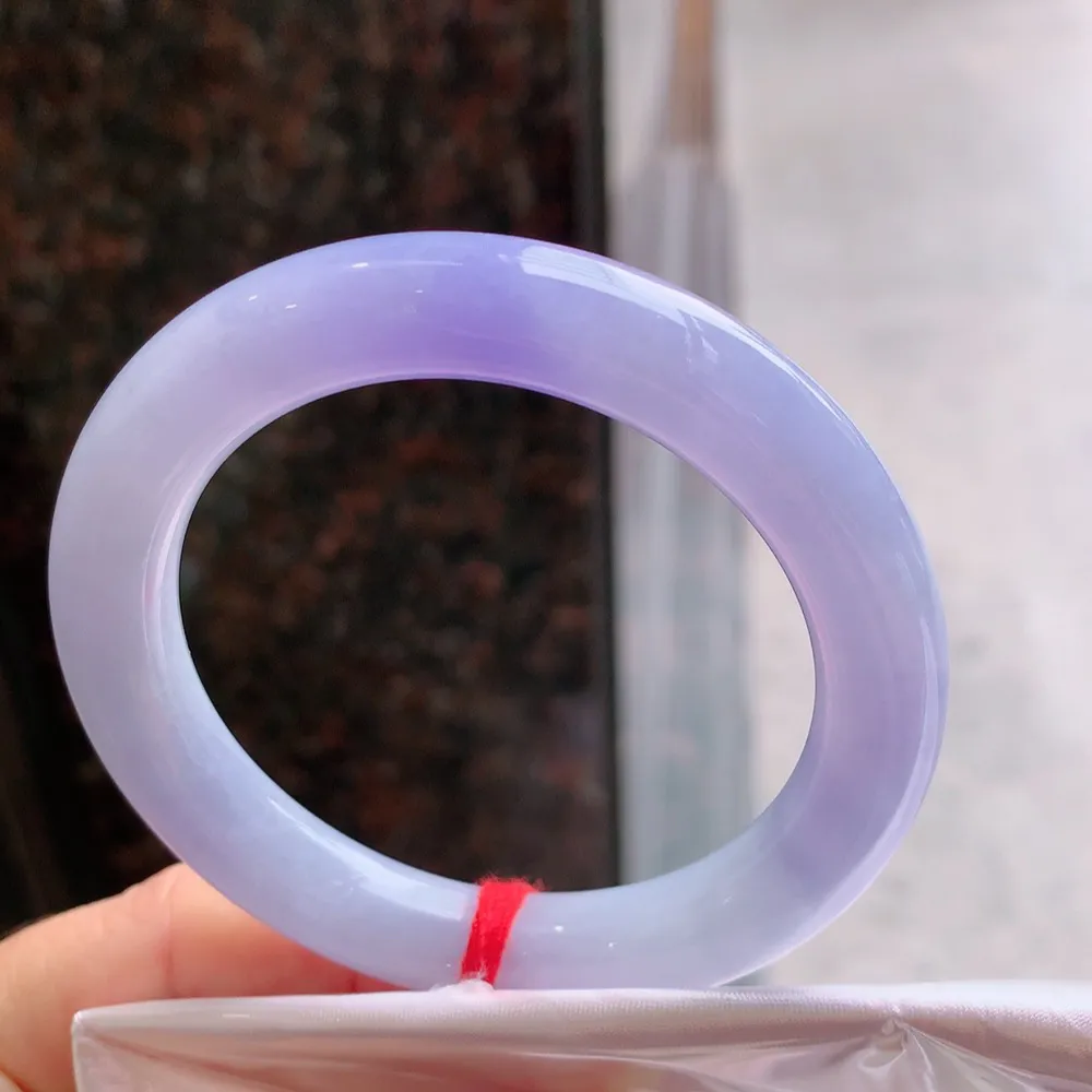 圆条冰紫罗兰 微纹 尺寸:54.6/10.5 超美