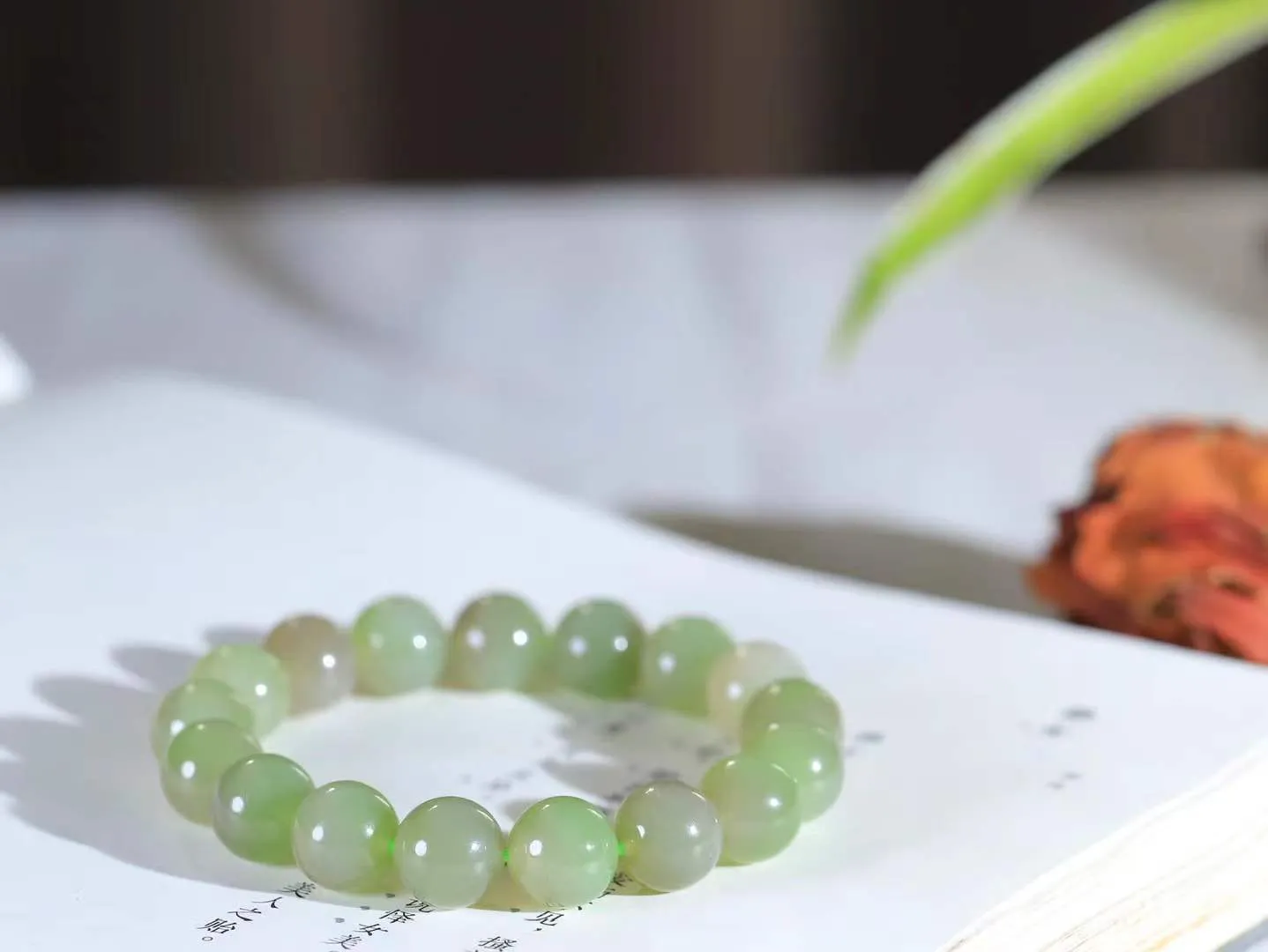 【珠圆玉润.手串】

精品和田玉三色珠圆玉润手串 玉质温润细腻  整串打磨圆润，佩戴舒适。珠珠落玉盘