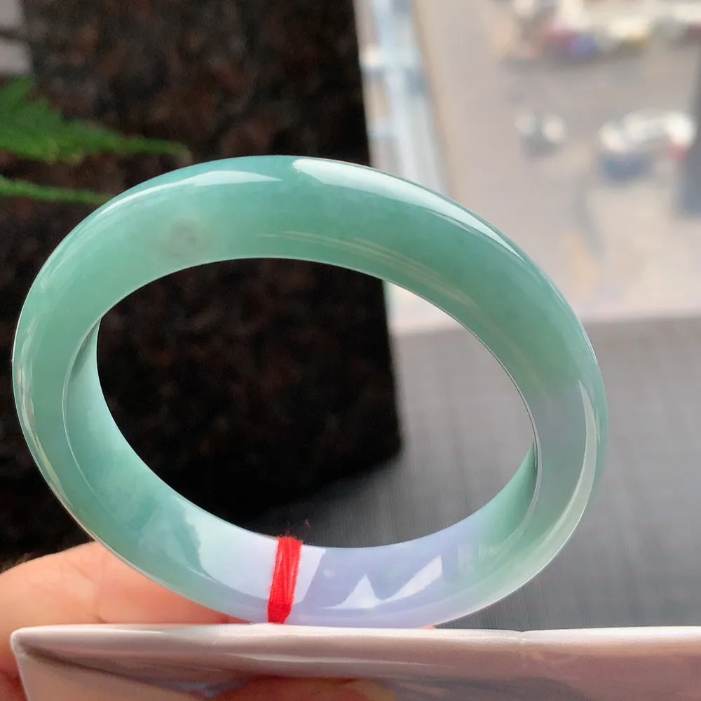 正圈冰糯春彩 无瑕 尺寸:56.4/12.5/8.4 色好🥰🥰