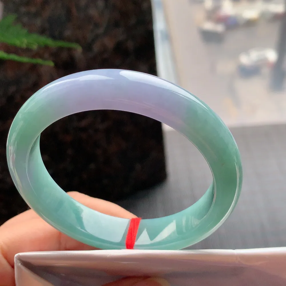 正圈冰糯春彩 无瑕 尺寸:56.4/12.5/8.4 色好🥰🥰