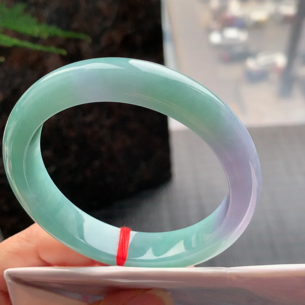 正圈冰糯春彩 无瑕 尺寸:56.4/12.5/8.4 色好🥰🥰