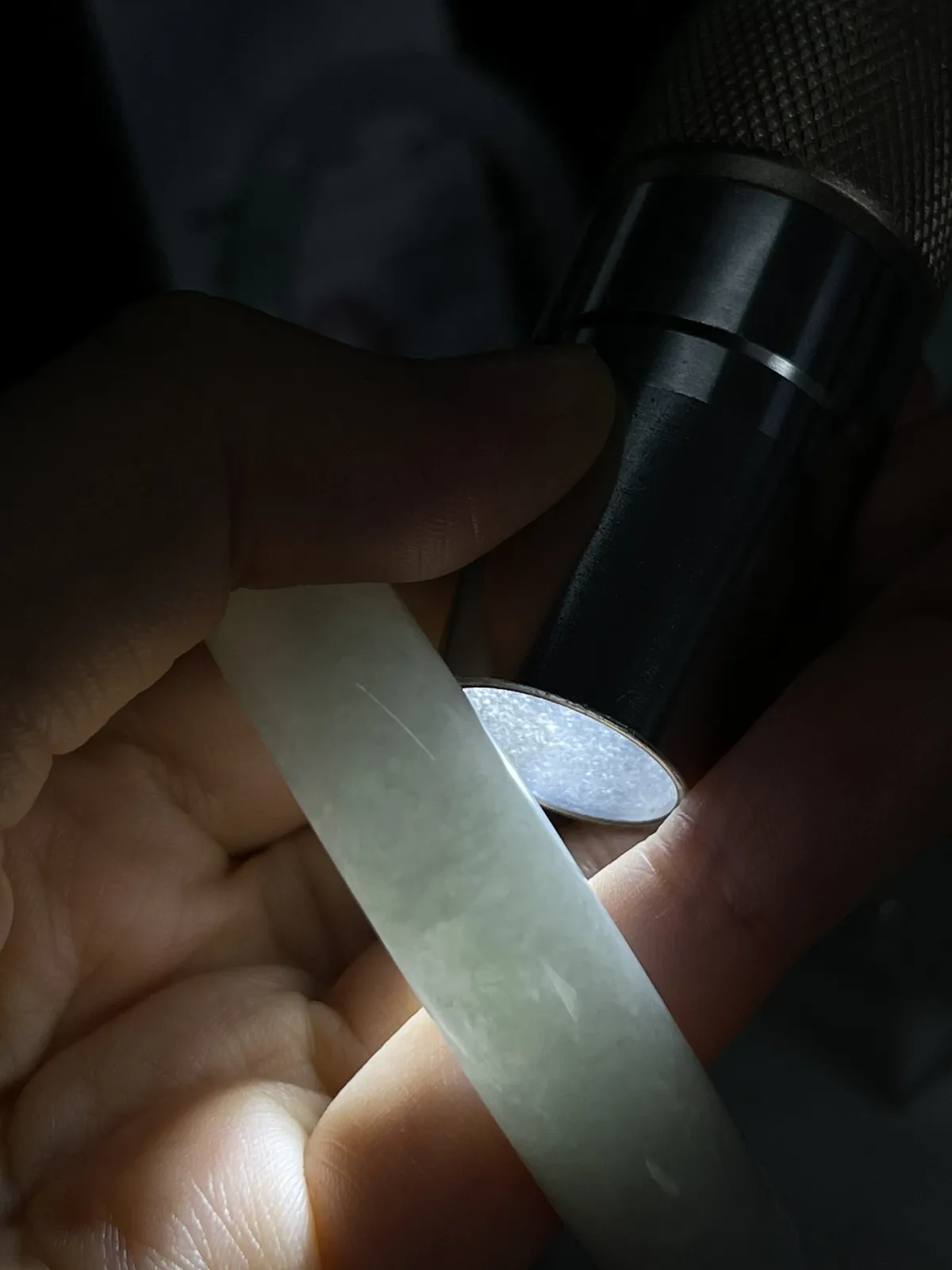 正圈52.6圈口，翡翠手镯