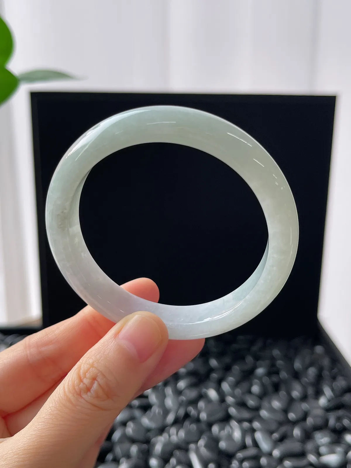 正圈52.6圈口，翡翠手镯