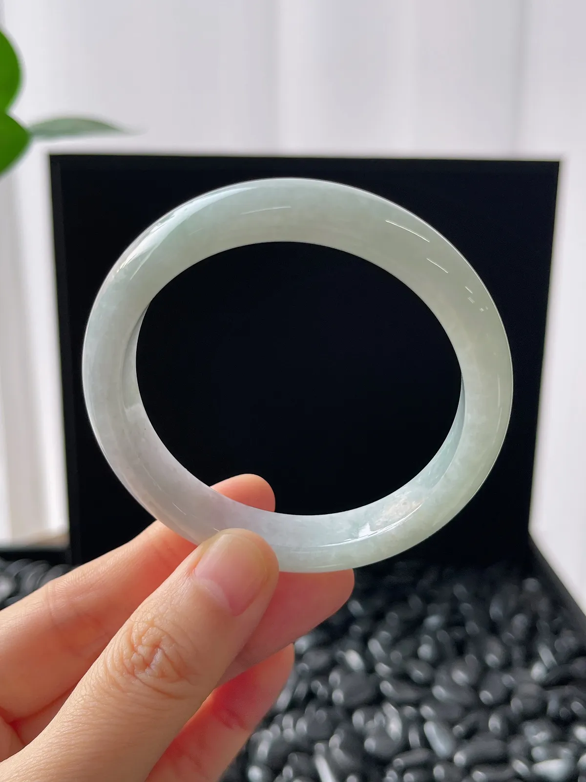 正圈52.6圈口，翡翠手镯